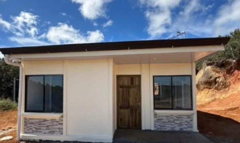Casa de José Rojas y su esposa Maribel